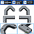 Raspadores Barramento LOGIC 220 Nardini Torno Cnc 4pçs - Imagem 5