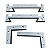 Kit 4 Raspadores de Barramento - Tornos SINITRON BNC 2680/2260 X - Imagem 1