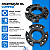 Flange Roscada placa hidraulica autoblock BH-165 M50x1,5mm - Imagem 5