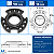 Flange Roscada placa hidraulica autoblock BH-165 M50x1,5mm - Imagem 2