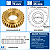 Coroa de Bronze do Avental Z-35 Nardini 013.004.107A Nodus ND250/-325 NZ-400 - Imagem 2