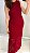 Vestido de tricot com decote nas costas vermelho - Imagem 2