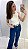 Regata poliamida cavada off white - Imagem 2