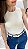 Regata poliamida cavada off white - Imagem 1