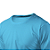 Camiseta de Poliéster Azul Unissex P ao GG (P/ Sublimação) - Imagem 2
