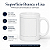 Caneca Branca Cerâmica Importada AAA 325ml Para Sublimação #3000 - Imagem 3