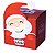 Caixinha de Natal Pct/6 Unidades - Boneco de Neve Vermelho - Imagem 1