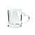 Caneca de Vidro Cristal 325ml alça coraçao para Sublimação | Qualidade Premium - Imagem 1