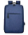 Mochila Escolar Unissex Impermeável com Entrada USB – Azul| Ideal para Estampa DTF Têxtil - Imagem 1
