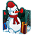 Caixinha de Caneca "Boneco de Gelo Natal" Pct c/ 6 Unidades - Imagem 1