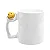Caneca para Sublimação com Pingente de Smile 325ml - Imagem 1