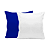 Almofada 30x30 cm com Enchimento Azul Escuro para Sublimação - Imagem 1