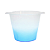 Balde de Gelo Jateado Degradê Azul Claro | 5L - Imagem 1