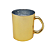 Caneca Espelhada Dourada para Sublimação | 325ml - Imagem 1