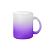 Caneca de Vidro Jateado Degradê Roxo para Sublimação – 325ml | Qualidade Premium - Imagem 1