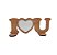 Porta-Retrato MDF “Love You” 3mm | Para Sublimação - Imagem 1