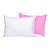 Almofada 20x30 com Enchimento Rosa Claro (P/ Sublimação) - Imagem 1