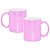 Caneca Perolada  Rosa claro – 325ml | Ideal para Sublimação - Imagem 1