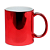 Caneca Espelhada de Cerâmica Vermelha para Sublimação | 325ml - Imagem 1