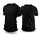 Camiseta de algodão preta Infantil 2 ao 16 (P/ OBM, DTF e Silk ) - Imagem 1