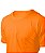 Camiseta de algodão laranja Infantil 2 ao 16 (P/ OBM, DTF e Silk ) - Imagem 3