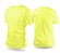 Camiseta de Algodão Amarela Claro Unissex P ao GG (P/ Sublimação) - Imagem 1