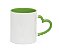 Caneca com Alça Coração Verde Escuro - Imagem 1