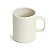 Caneca Mini Cerâmica Off White - 110mL - Imagem 1