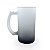 Caneca Chopp Degradê Preto Vidro Fosco - 475mL - Imagem 1