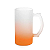 Caneca de Chopp Laranja Fosco Degradê 475mL - Imagem 1