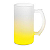 Caneca de Chopp Amarelo Fosco Degradê 475mL - Imagem 1