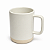 Caneca Cerâmica 360ml Crema Fosca Bege para Sublimação - Imagem 2