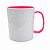 Caneca Polímero Rosa Chiclete 325ml para Sublimação - Imagem 2