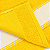 Toalha Lavabinho Amarelo Copa 23x38cm - Imagem 2