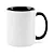 CANECA smart 325ML BRANCO ALÇA INTERNA PRETO COD 7455 live - Imagem 1