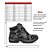 Kit Bota Coturno Adventure Masculino Camuflado em Couro Legítimo e Solado Costurado - Imagem 7