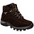Kit Bota Coturno Adventure Masculino Café em Couro Legítimo e Solado Costurado - Imagem 4