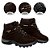 Kit Bota Coturno Adventure Masculino Café em Couro Legítimo e Solado Costurado - Imagem 2