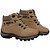 Bota Coturno Adventure Masculino Caqui em Couro Legítimo e Solado Costurado - Imagem 6