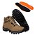 Bota Coturno Adventure Masculino Caqui em Couro Legítimo e Solado Costurado - Imagem 1