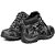 Bota Coturno Adventure Masculino Camuflado em Couro Legítimo e Solado Costurado - Imagem 3