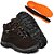 Bota Coturno Adventure Masculino Café em Couro Legítimo e Solado Costurado - Imagem 1