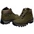 Bota Coturno Adventure Masculino Oliva em Couro Legítimo e Solado Costurado - Imagem 6