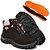 Bota Coturno Adventure Feminino Café-Rosa em Couro Legítimo e Solado Costurado - Imagem 1