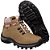 Bota Coturno Adventure Feminino Caqui-Rosa em Couro Legítimo e Solado Costurado - Imagem 5