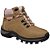 Bota Coturno Adventure Feminino Caqui-Rosa em Couro Legítimo e Solado Costurado - Imagem 4