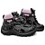 Bota Coturno Adventure Feminino Camuflado-Rosa em Couro Legítimo e Solado Costurado - Imagem 6