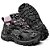 Bota Coturno Adventure Feminino Camuflado-Rosa em Couro Legítimo e Solado Costurado - Imagem 5