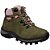 Bota Coturno Adventure Feminino Oliva-Rosa em Couro Legítimo e Solado Costurado - Imagem 4
