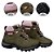 Bota Coturno Adventure Feminino Oliva-Rosa em Couro Legítimo e Solado Costurado - Imagem 2